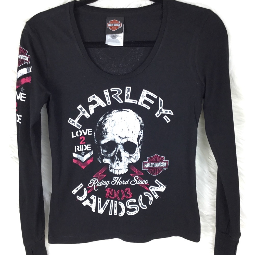 Harley-Davidson long sleeve tee